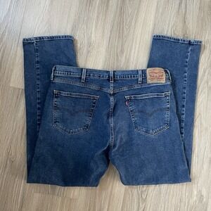 Levi's Men's 505 Straight Leg, Reg Fit, 38x32 Denim Jeans